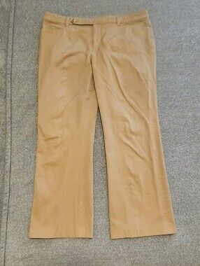 Lauren Ralph Lauren Adelle Women’s Pants – Size 14, Khaki, Wide Leg Dress Pants